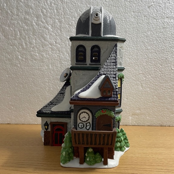 Department 56 Weather & Time Observatory Christmas Village North Pole Series - Picture 2 of 15